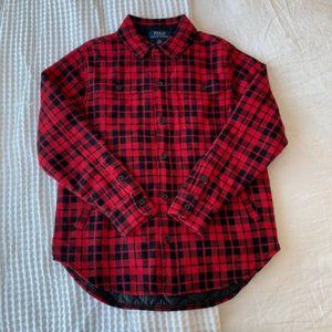 NWOT Polo Ralph Lauren Flannel Quilted Jacket